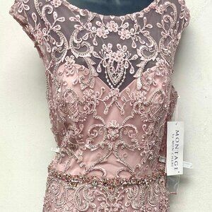 Montage by Mon Cheri, EmbrScoop Neck Formal Gown Size 10  NEW with Original Tags